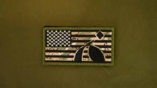 US Flag Logo Patch