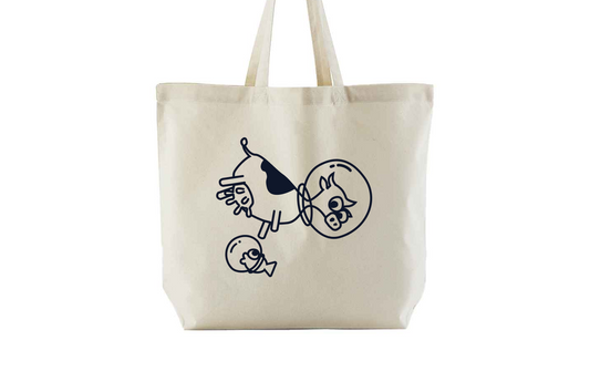 Cowstronaut Tote